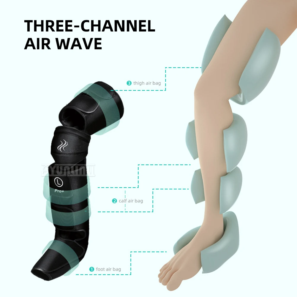 

Устройство для циркуляции сжатия воздуха ног для облегчения варикозного расширения вен и расслабления мышц, оборудование для здоровья и личной гигиены