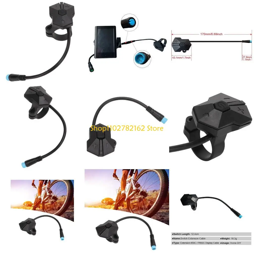 Controlador interruptor botón 547B, piezas modificación bicicleta, accesorios repuesto controlador botón