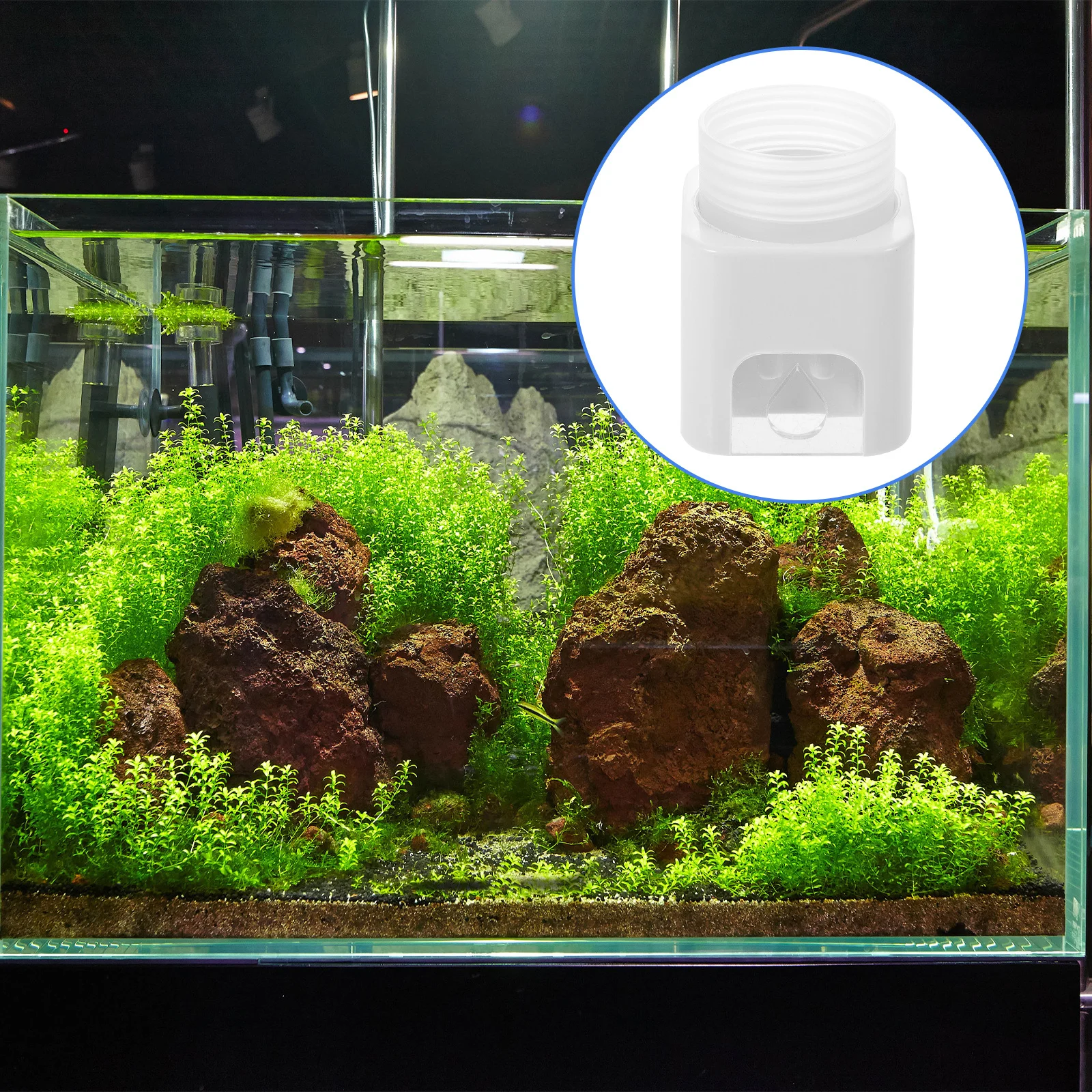 

Fish Tank Water Level Controller White Aquarium Automatic Water Supplement Durable Noise Reduction Device Practical Use
