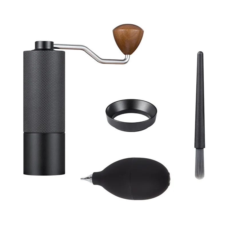 

Hand grinding coffee machine four-piece hand crank portable adjustable