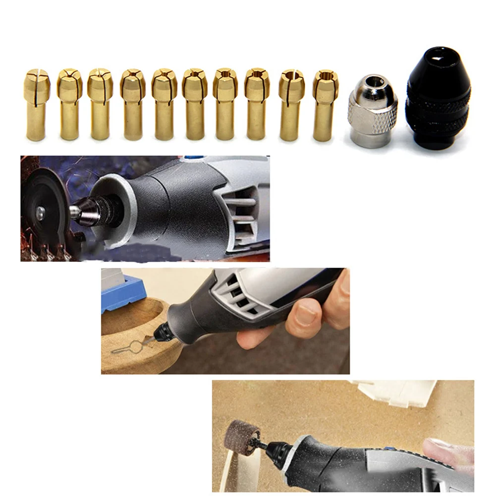 Cleverly Designed Keyless Chuck Adapter Perfectly Compatible With Most Common Drill Bits and Other Popular Rotating Accessories