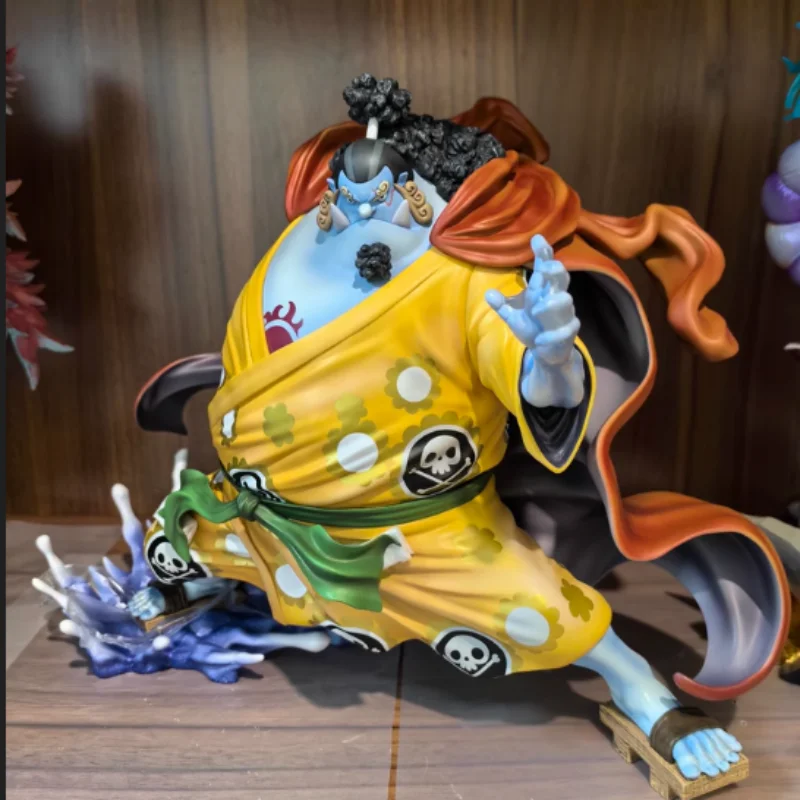 Genuine Megahouse One Piece Figure Jimbei Oka Shichibukai Mh Pop Anime Gk Action 28cm figura da collezione modello in Pvc giocattolo regalo di natale