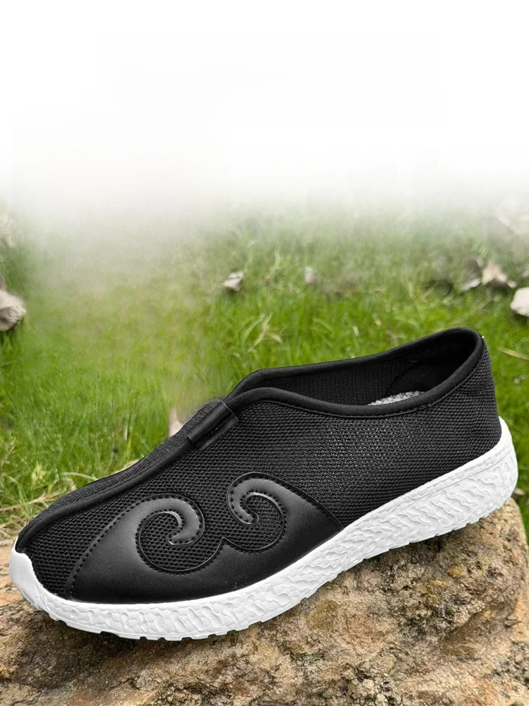 yichen-summer-breathable-comfortable-soft-bottom-tai-chi-shoes-men's-anti-slip-cloud-hook-women's-cloud-shoe-martial-arts-pra