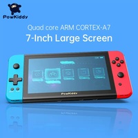 Powkiddy X70 High-Definition Handheld Game Console 7-Inch Tn Screen Joystick Fc Arcade Simulator Two Player Battle Ps Handheld