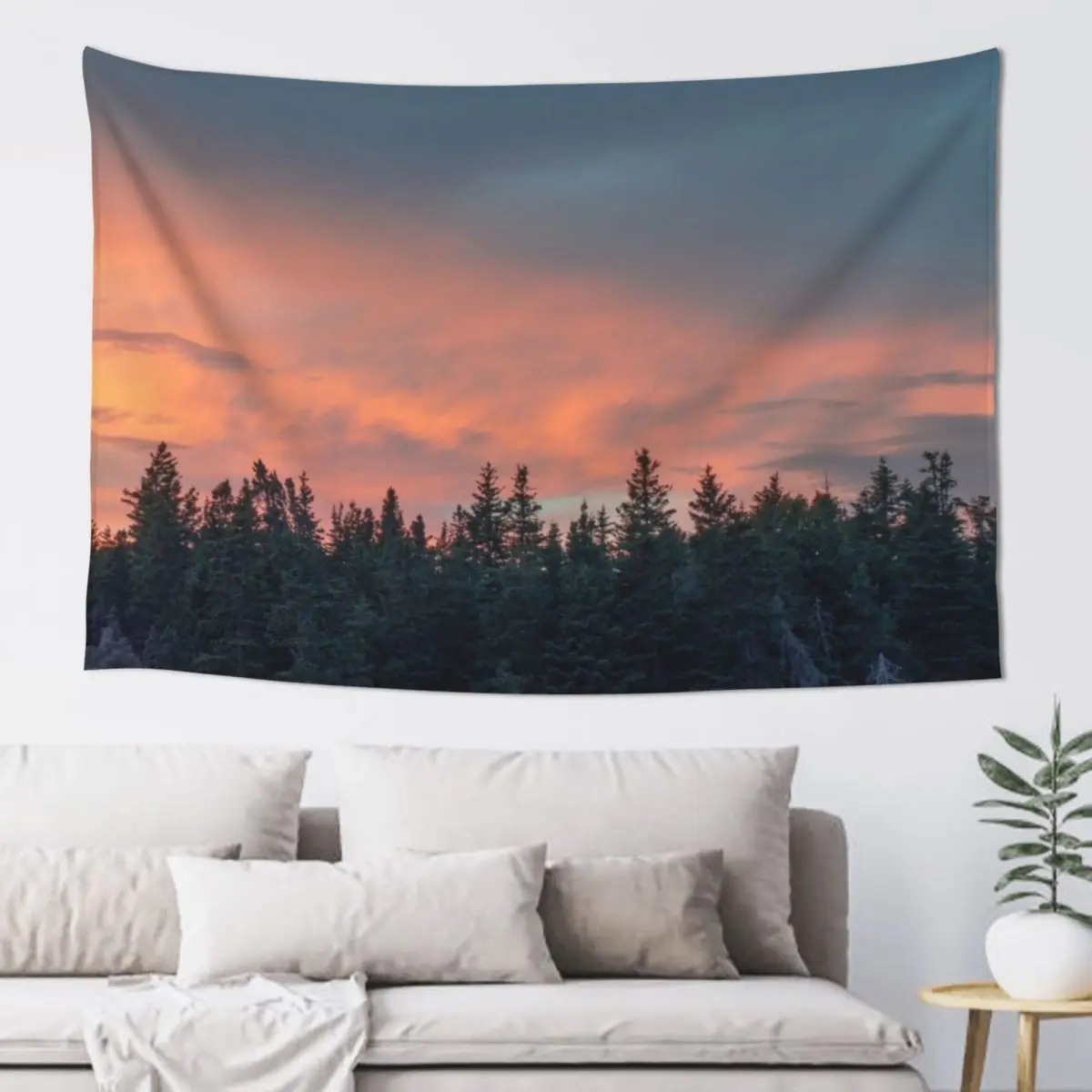 

Sunset at Prince Edward Island II Tapestry Things To The Room Wall Hanging Nordic Home Decor Bedroom Decor Aesthetic Tapestry