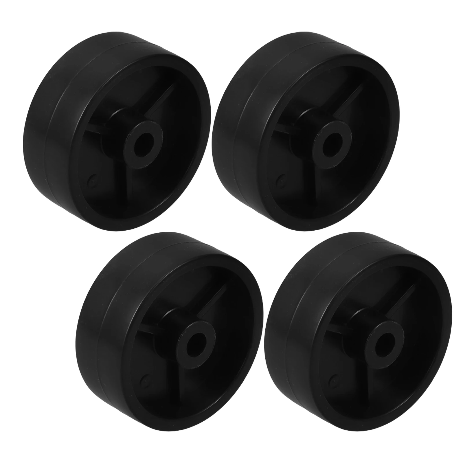 

4Pcs Universal Patio Heater Wheel Kit Heavy Duty PP Casters for Outdoor Heater Mobility Enhancement Accessory Trailer Jack Part