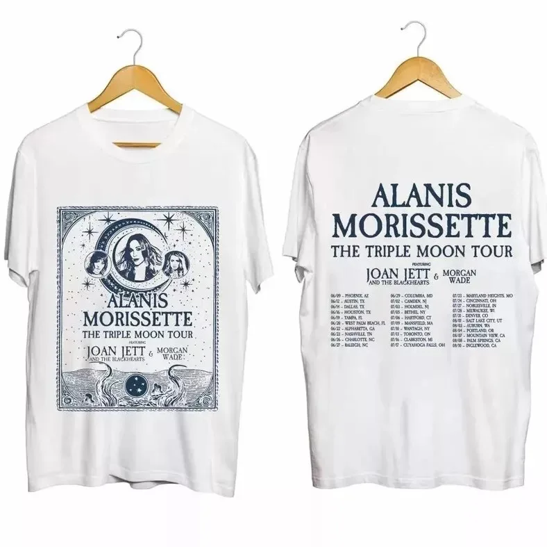 Alanis Morissette The Triple Moon Tour 2024 Shirt, Gift For Fan All Color S-5XL