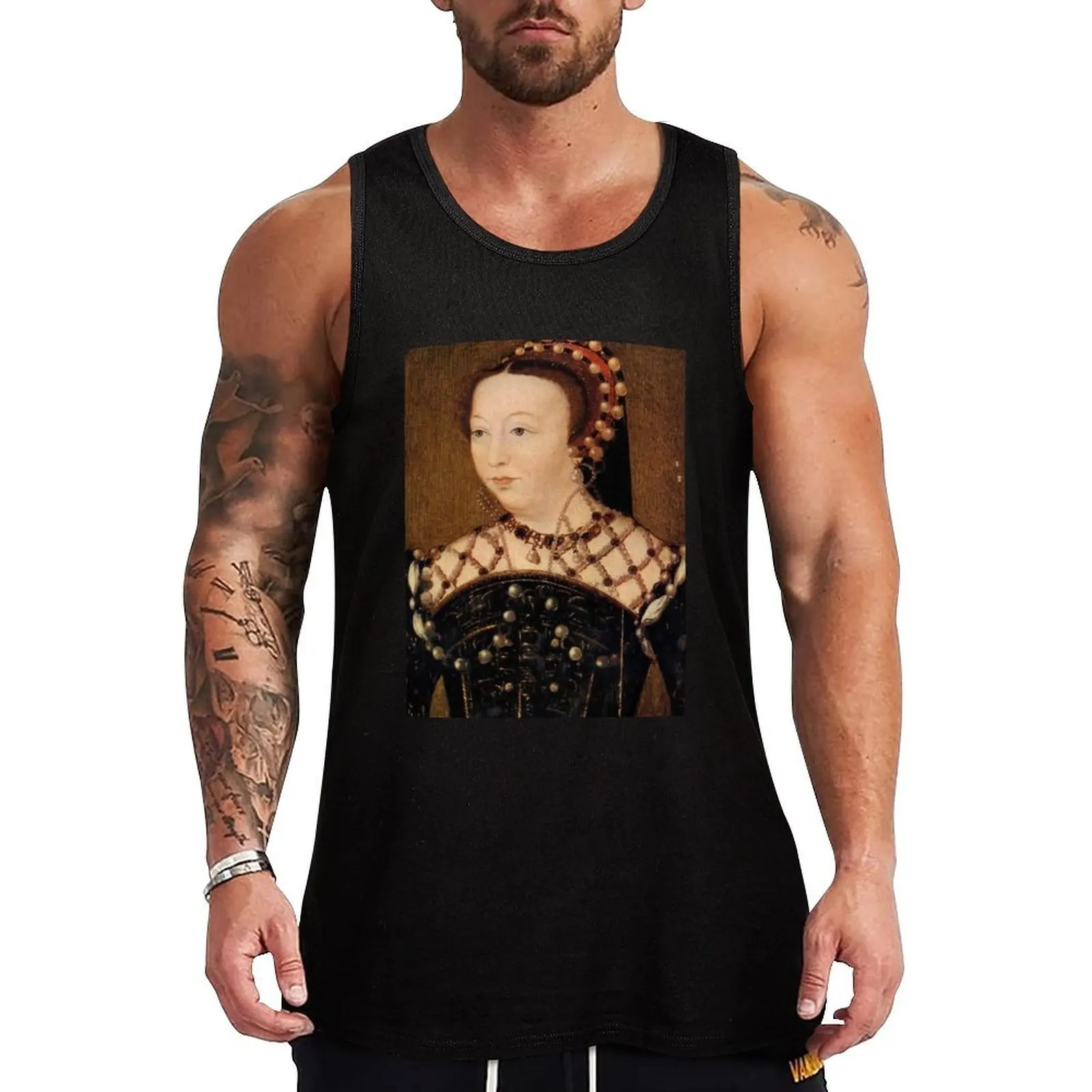 

Queen Catherine de Medici Tank Top Classic Basic Tank Top Solid Color Everyday Wear