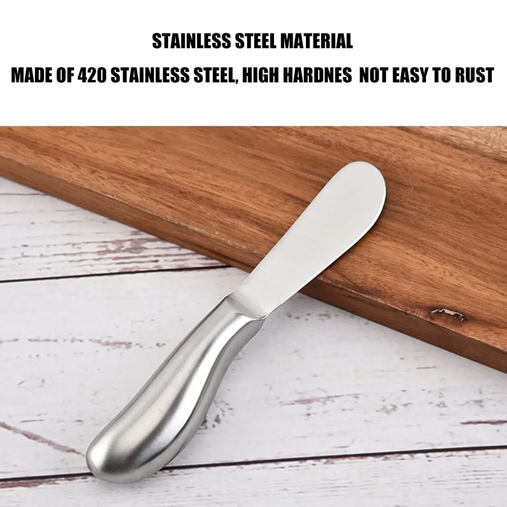 Pisau mentega Stainless Steel, gagang berongga pemotong Pizza dan keju, garpu, pemotong, keju, keju, untuk rumah