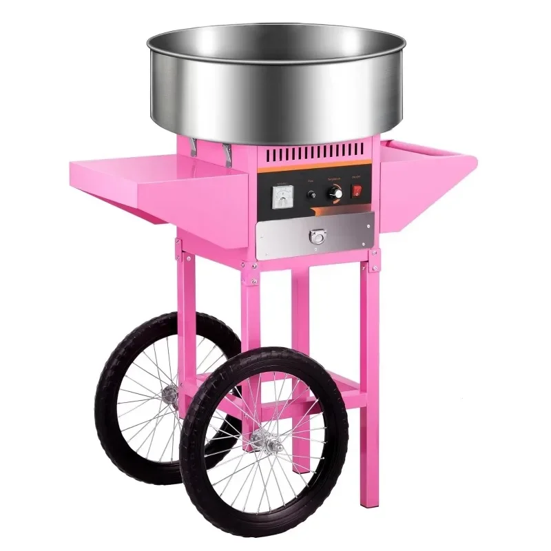 Commercial 1000W Electric Marshmallow Stainless Steel Bowl Sugar Spoon Family Party Children's Birthday Storage Drawer