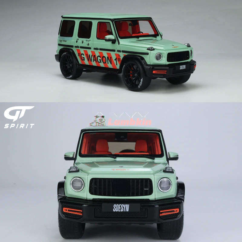 

GT Spirit 1:18 для планшетов, Зеленая мята, ограниченная серия, искусственные Статические украшения, коллекционный подарок, миниатюра