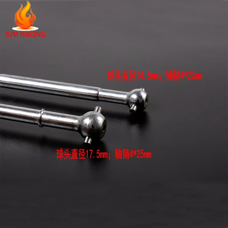 Metal Enhanced Dog Bone Half Shaft or Drive or Output Shaft for 1/5 HPI ROFUN BAHA ROVAN BAJA KM 5B 5T 5SC Rc Car Racing Parts