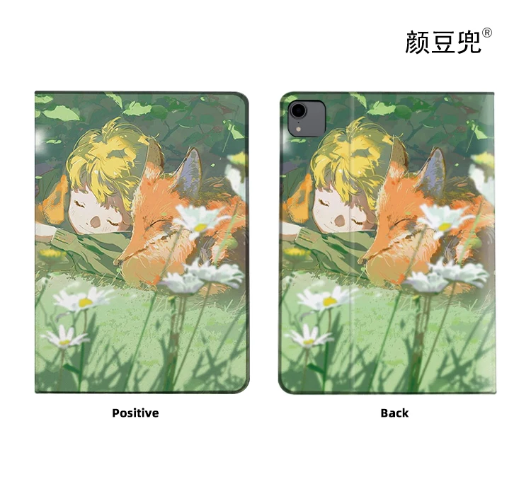 Le Petit Prince Anime Fox For iPad 10.2 9th Mini 6 5 Case Luxury Silicone For iPad Air 3 4 5 10.9 For Pro 9.7 10.5 11 12.9 Case