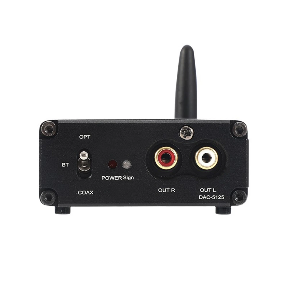 

APTX-HD Bluetooth 5.1 Decoder QCC5125 ES9038Q2M Coaxial Fiber RCA Audio Receiver Decoding Module DIY Home Theater