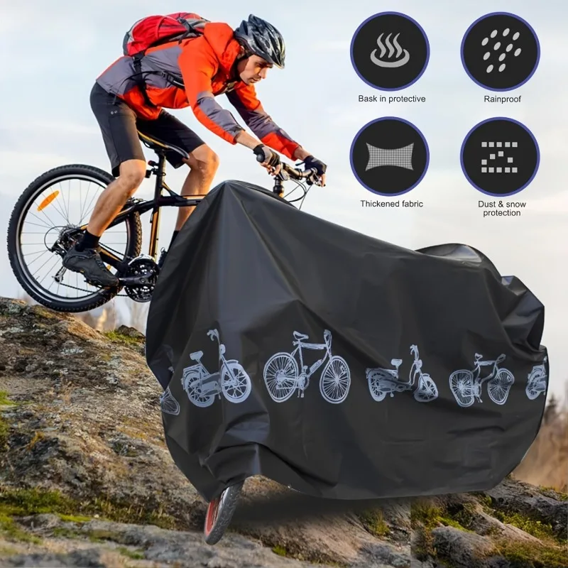 Bicycle Gear Waterproof Raincover Bike motorcycle Cover Outdoor Sunscreen Cover MTB Bicycle Case Cover Bike Gear Bike Accessory