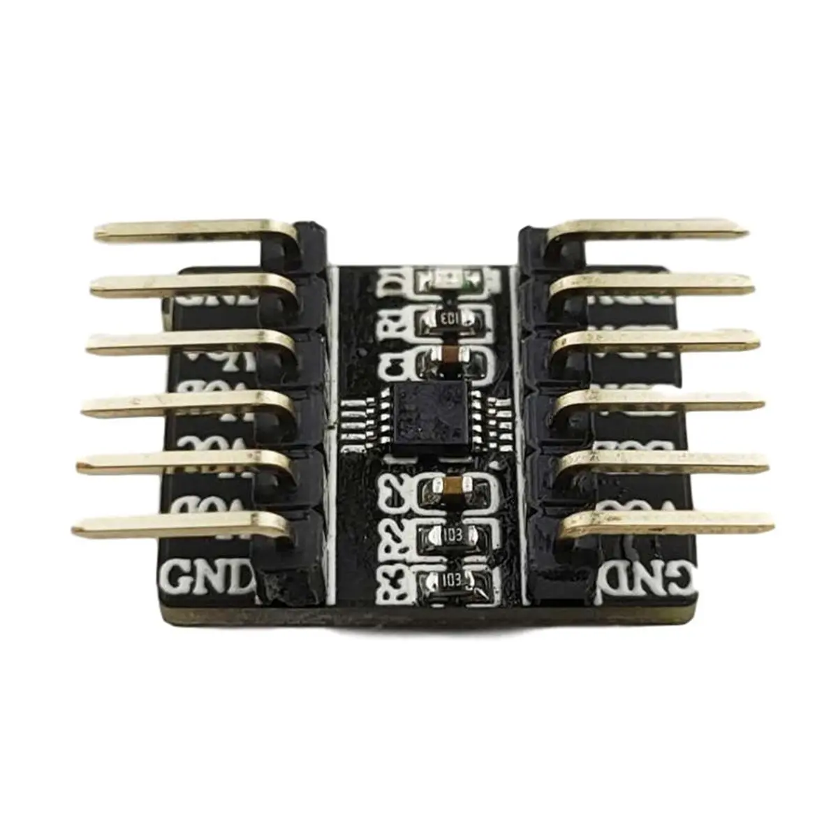 2PCS MCP4728 Module 12-Bit 4-Channel, Digital to Analog Converter Module