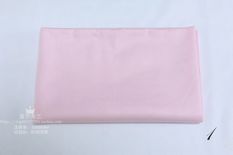 160x50cm Pure Cotton Solid Color Twill Sewing Fabric, Making Sleeping Clothing Decoration Cloth