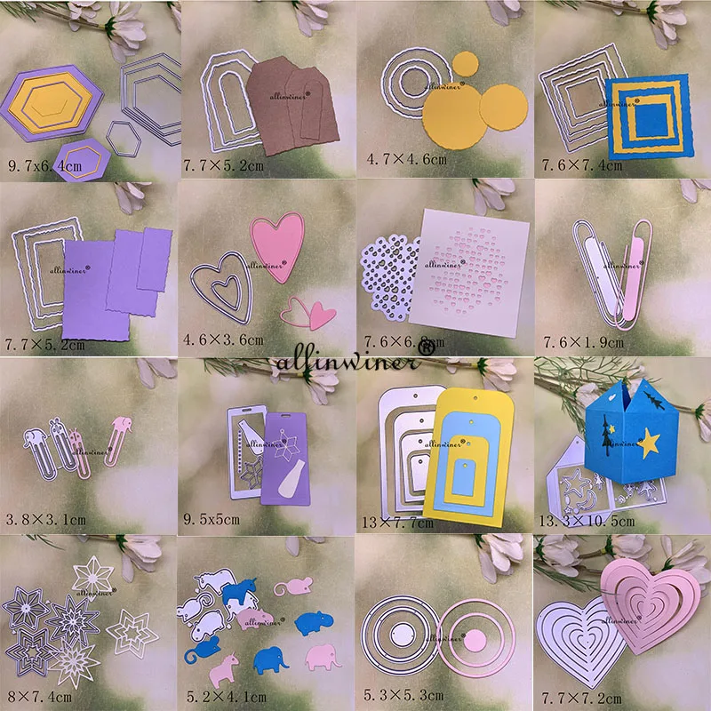 Various decorations Metal Cutting Dies Stencils Die Cut for DIY Scrapbooking Album Paper Card Embossing