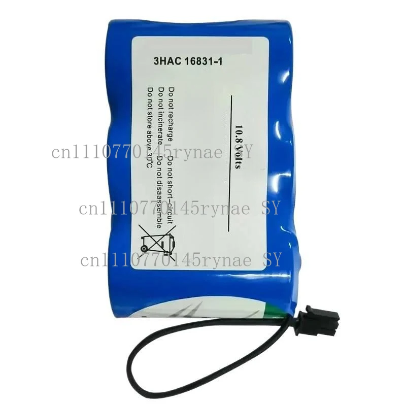 

Аккумулятор для ABB 3HAC16831-1 10.8V, литиевый неперезаряжаемый блок питания для роботизированной руки/процессора