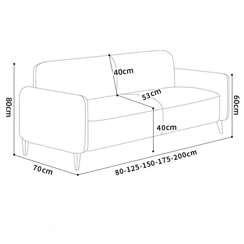 Neoclasical Minimalist Living Room Sofas Modern Decoration Aesthetic Sofa Design Storage Sofás Camas Living Room Furniture