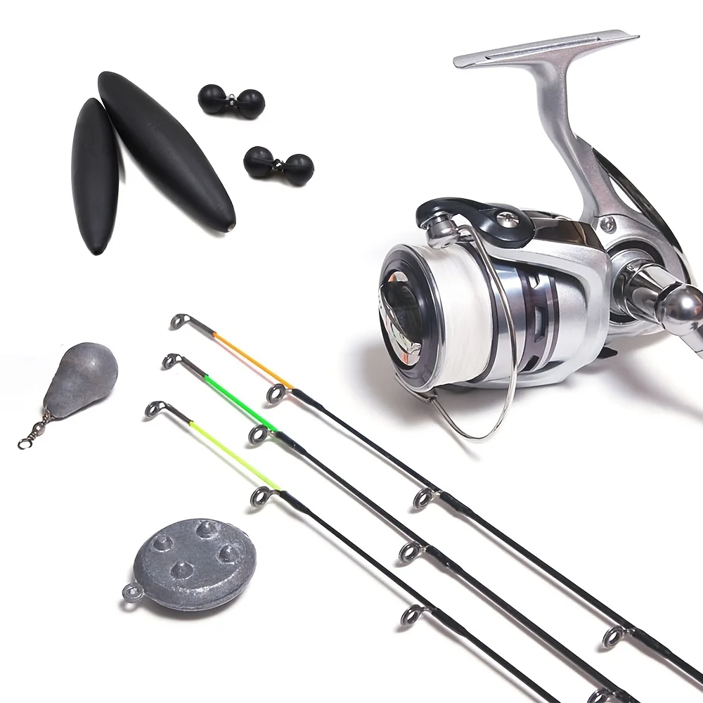 MNFT 2 مجموعات 20 جرام/30 جرام إيفا مضمنة تعويم مع جرس الصيد الطفو يطفو الوزن حبة سمك السلور تعويم الصيد اكسسوارات