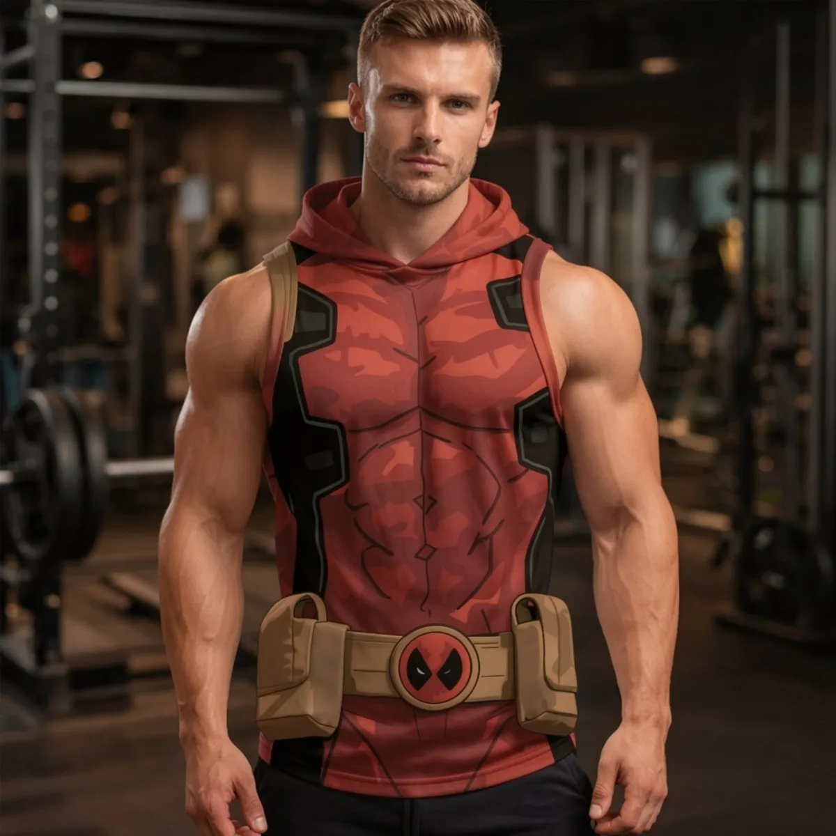 pcs Summer Men's Tank Tops Male Solid Color Vest Sleeveless Tees For Male Hooded Man Vests Tops Hip Hop Men Tank Top T shirt
