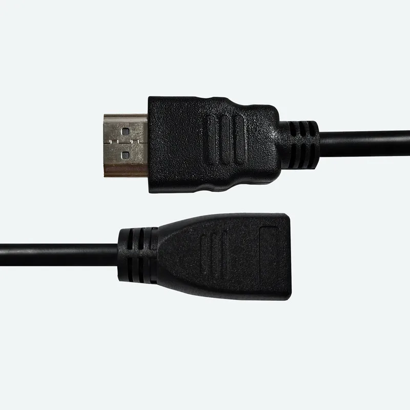 15cm Short HDMI Male To Female HD Extension Data Cable HDMI-compatibale Protector Extender Cord for All Smart Devices