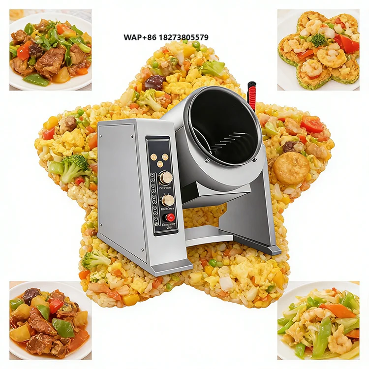 Fermented Food Cooking Machine Automatic Stir Fryer with Steel Construction for Kimchi Sauerkraut Tempeh Dishes 3.5kg/h Capacity