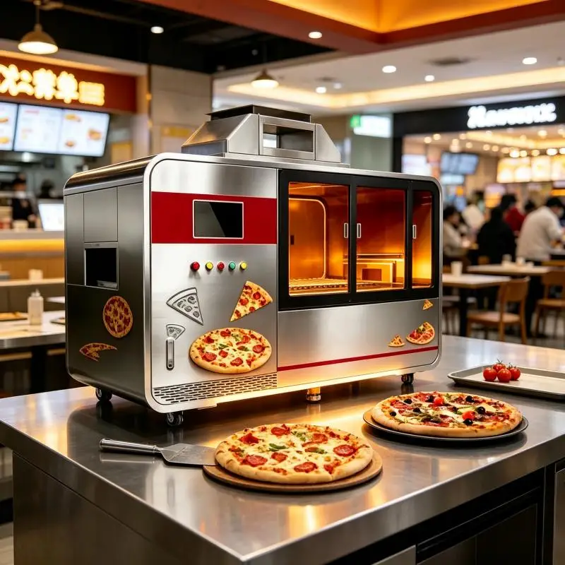 Restaurant Commercial Pizza Maker Semi Auto Dough Press Machine for Fast Consistent Pizza Base Preparation