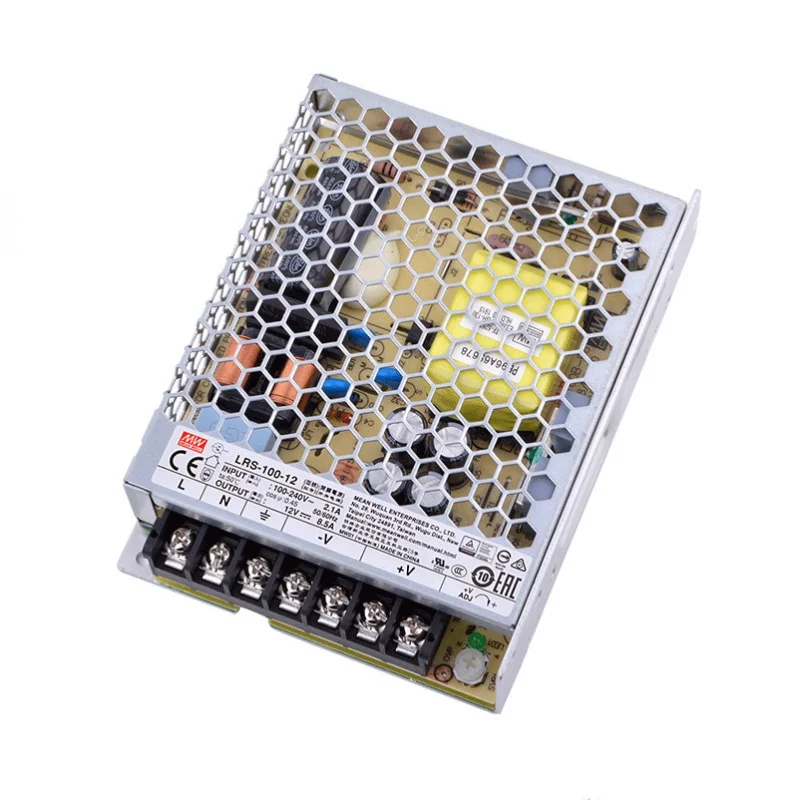 

Mean Well LRS-100 Series Switching Power Supply Meanwell 100W PSU LRS-100-3.3V5V12V15V24V36V48V