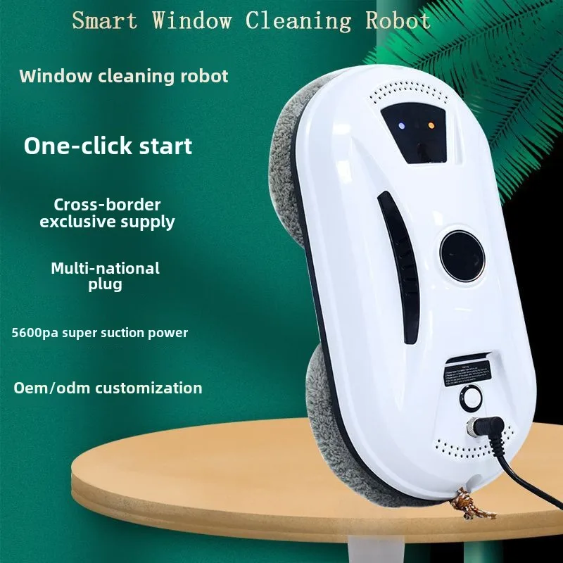 Интеллектуальный автоматический очиститель окон с дистанционным управлением, новый робот для влажной уборки, электрические очистители окон, не спрей