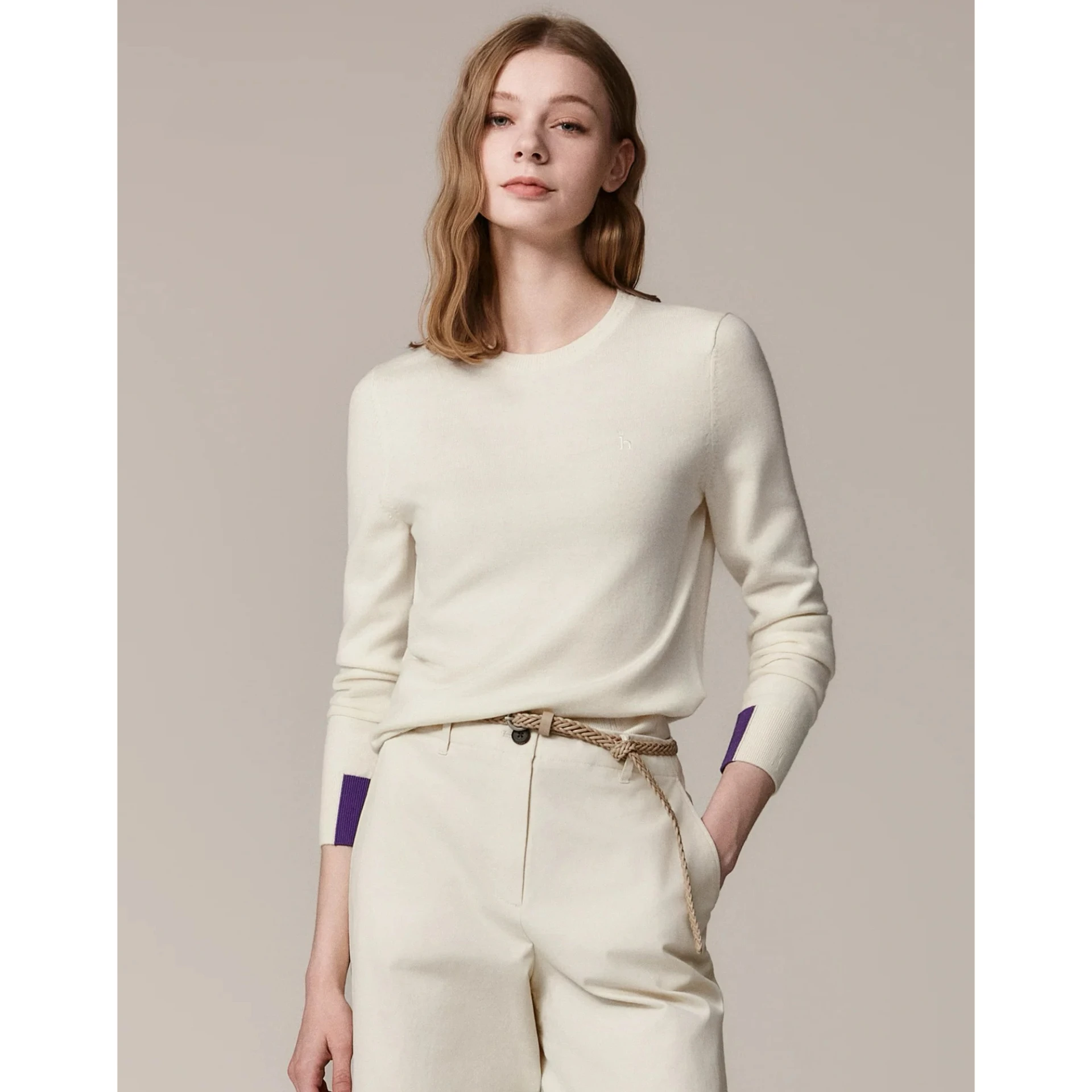 เสื้อสเวตเตอร์ไหมพรมถักทรงหลวม สีเลมอนชีส 25 สำหรับฤดูหนาว สไตล์ลำลอง เหมาะสำหรับใส่ไปทำงาน ดีไซน์เรียบง่าย ทันสมัย ทรงเข้ารูป แขนยาว สำหรับผู้หญิง