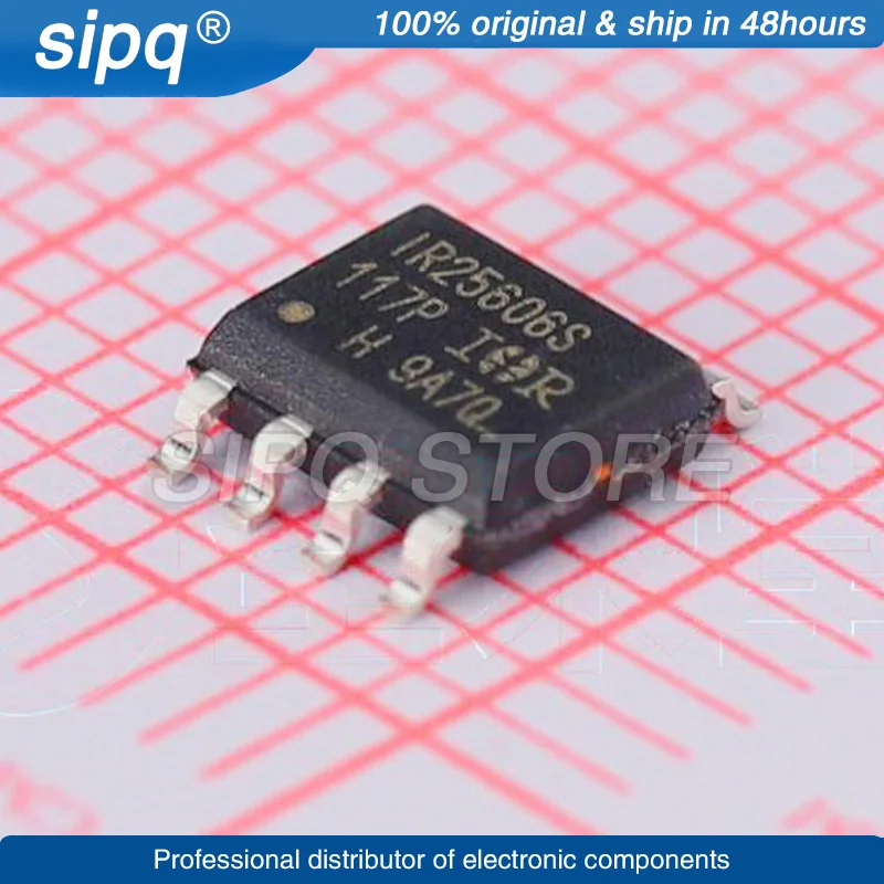 

10PCS/LOT IR25606STRPBF SOP-8 Brand New and Original Driver 600V 2-OUT High and Low Side Half Brdg Non-Inv 8-Pin SOIC N T/R