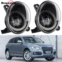 2 Pieces Car H11 LED Fog Light DRL Angel Eye Daytime Driving Lamp For Audi Q5 (8R) 2009 2010 2011 2012 2013 2014 2015 2016 2017