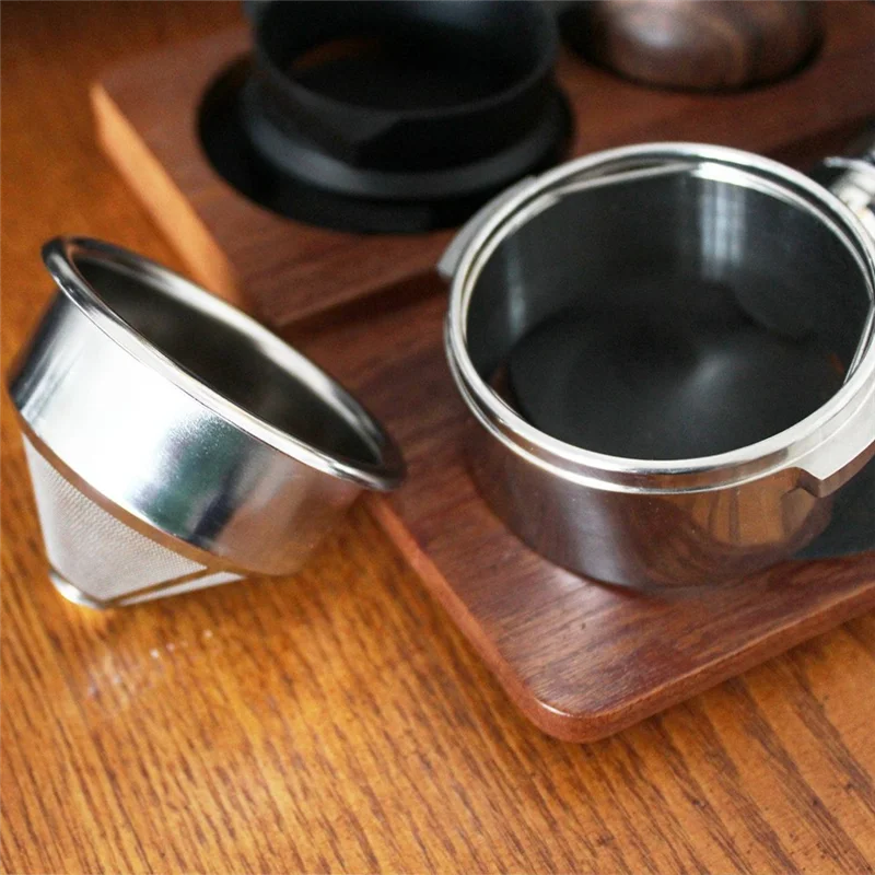 

A005-Espresso Coffee Extraction Filter Coffee Powder Bowl 58Mm Bottomless Pressurized Handle For Tapered Powder Bowls
