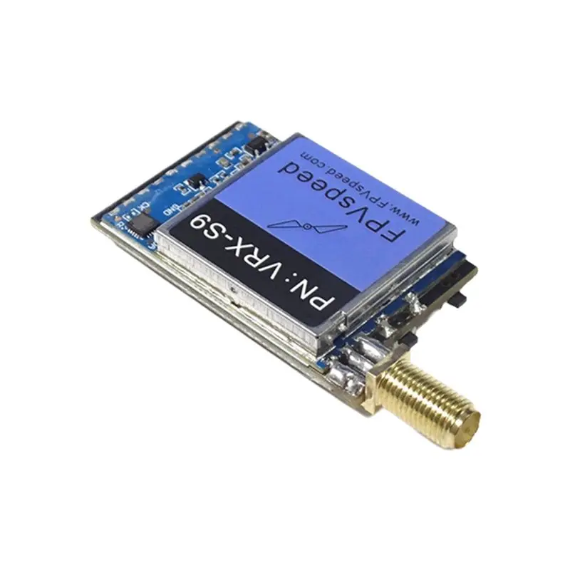 

Новый беспроводной видеоприемник FPV Fpvspeed VRX-S9 64CH VRX для FPV-дронов, 1080-2200 МГц, с разъемом для антенны RPSMA