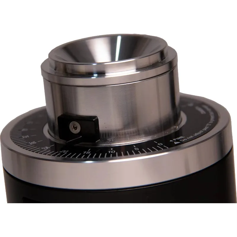DF54 Household Automatic Stainless Steel Professional Flat Burr Mini Espresso Electric Coffee Bean Grinder view 6