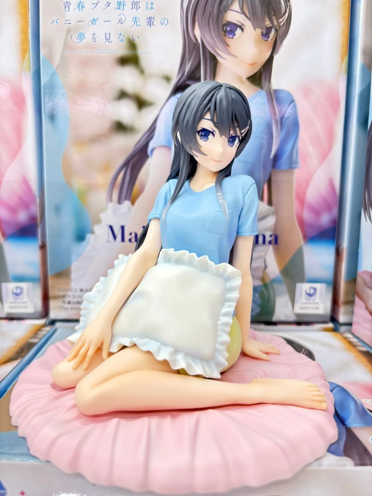 Оригинальная коллекционная фигурка SEGA: Сакураджима Май и Азуасагава Сакута, аниме-фигурки из ПВХ