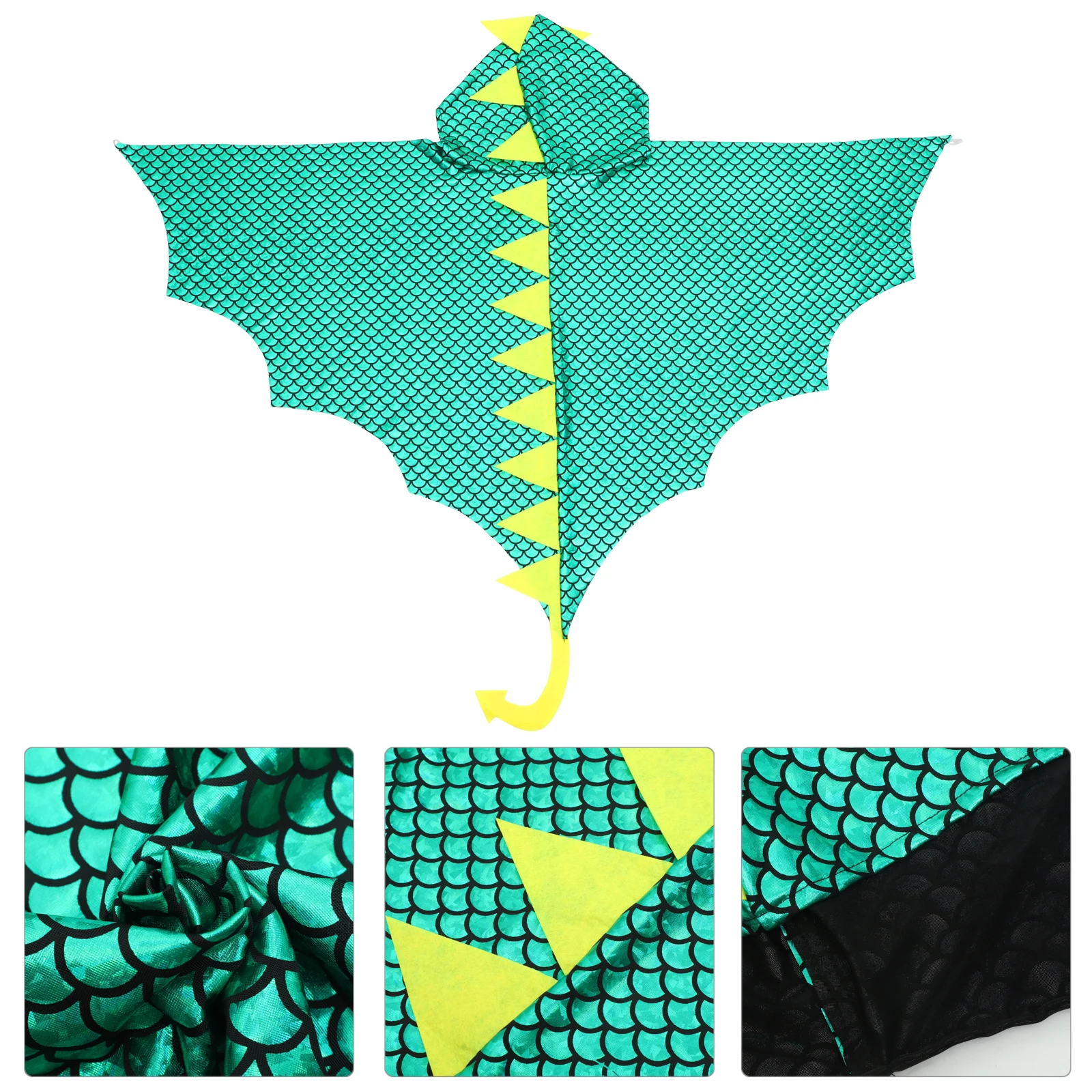 

Dress up Halloween Dinosaur Cape Costumes for Boys Cloak Universal Knitting Toddler