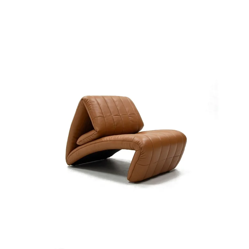 Sofá Modular sin Marco de Alta Gama, Sillón Reclinable de Cuero con Asiento Profundo, Muebles de Salón Contemporáneos para Decoración de Apartamentos de Lujo - AliExpress 