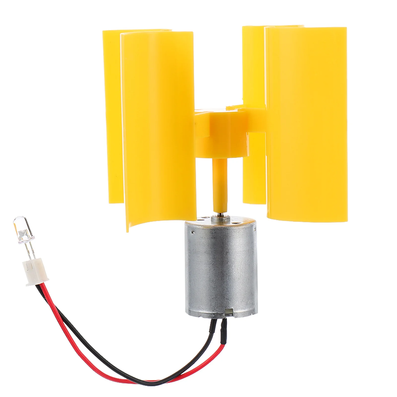 

Wind Turbine Kit Mini Diy Science Experiment Educational Low Power Led Light Teaching Tool Wind Power Generator Vertical