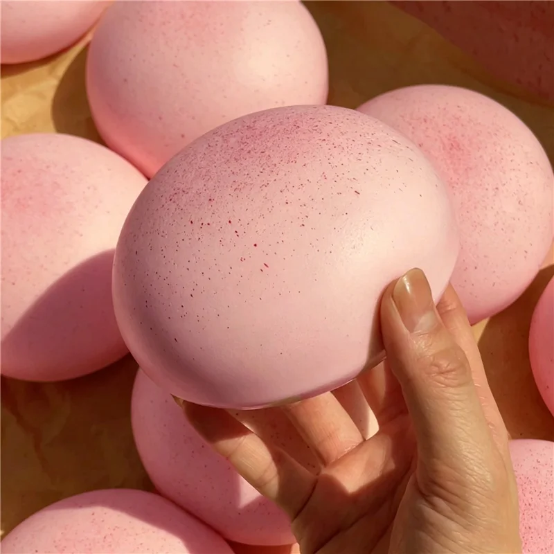 Sticky Scented Melon Bun Squishy Toy Super Soft Slow Rebound Squeeze Fidget Toy Anxiety Relief ADHD Autism Sensory Desk Gift