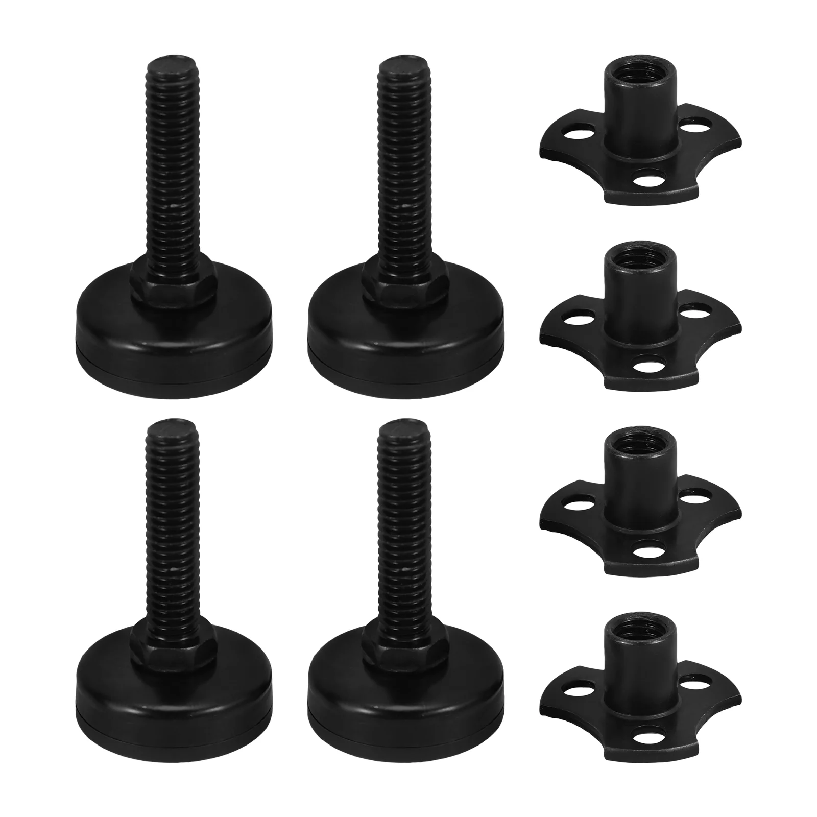 Furniture Leveling Foot Kit Chair Leg Extenders Pads Table Levelers Adjustable Legs Feet Screw On Work Bench