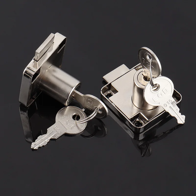 캐비닛 잠금장치 136-22 138-32, 강화판이 있는 서랍 잠금장치, 합금 소재, 도난 방지 사무실 책상 및 파일 캐비닛 잠금장치