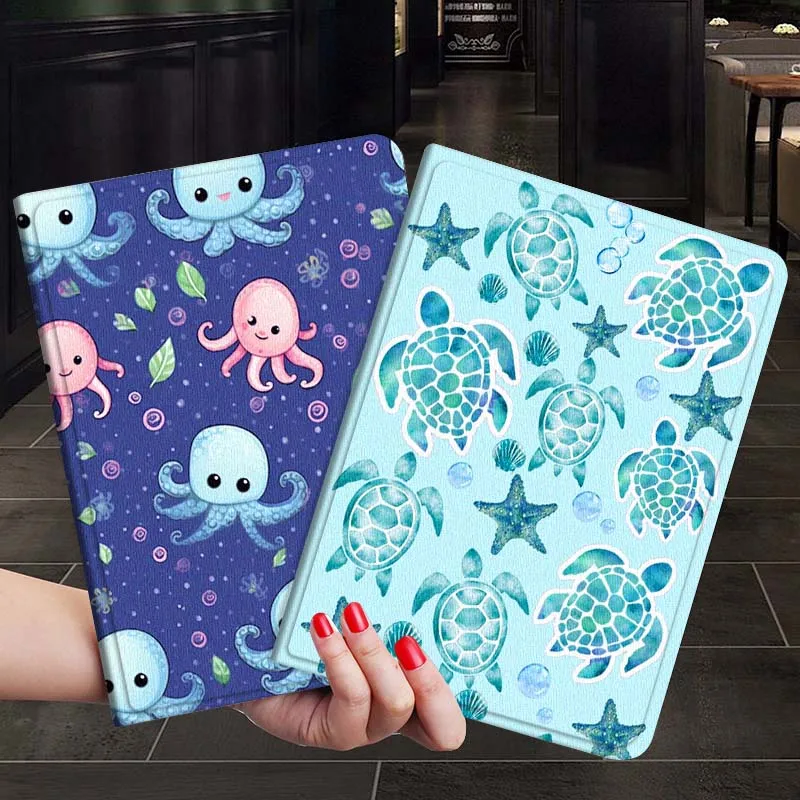 

Marine Animal Design For Samsung Galaxy Tab S7 S8 S9 S10 FE Plus 12.4 13.1 Inch Tablet Case