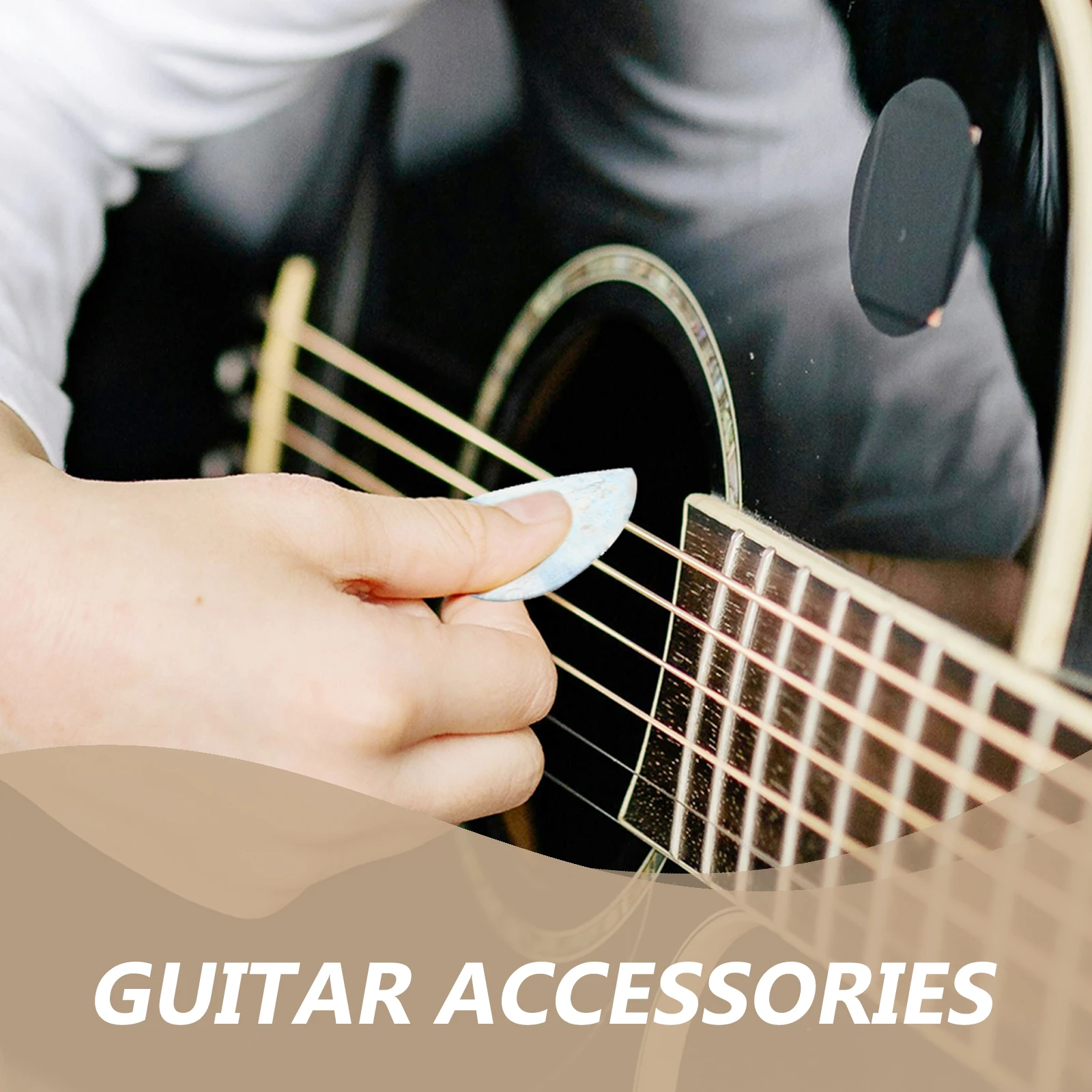 

16 Pcs Guitar Pick for Guitars Acoustic Picks Medium Musical Instrument Practice Child Ukulele Triangular
