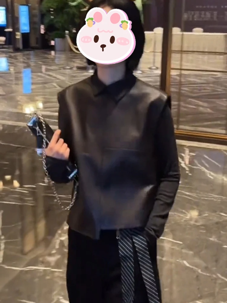 

Корейский круглый жилет Ne Svel, женский модный повседневный свободный утягивающий топ, модное зимнее новое поступление