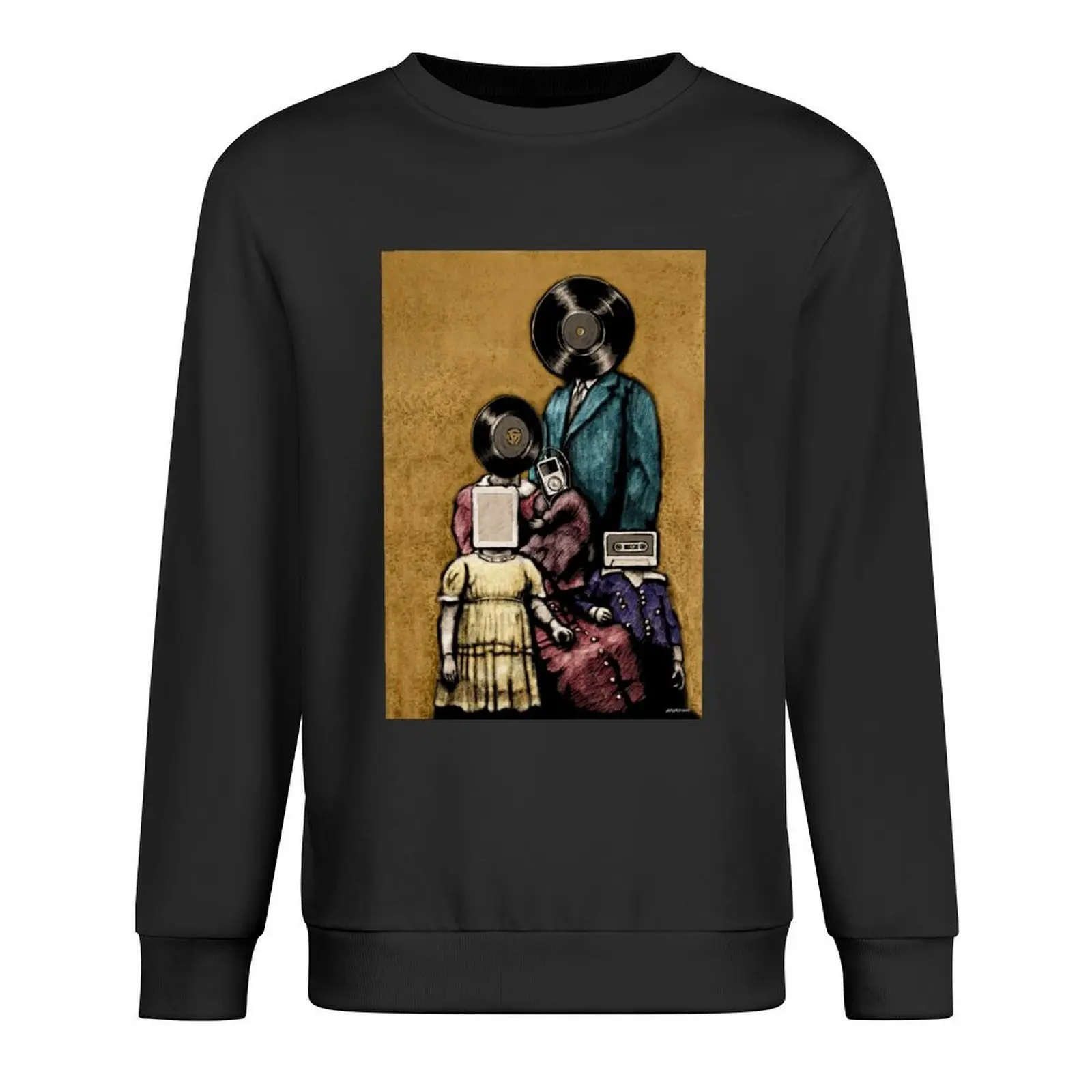 

The Family of Music Pullover men wear fashion men tracksuit korean clothes men's sweatshirts