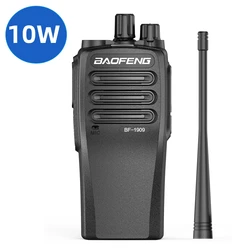 Baofeng-BF-1909 Rádio bidirecional Walkie Talkie profissional de longo alcance, Rádio comunicador portátil para caça 5R, Tipo C 4800mAh, 10W