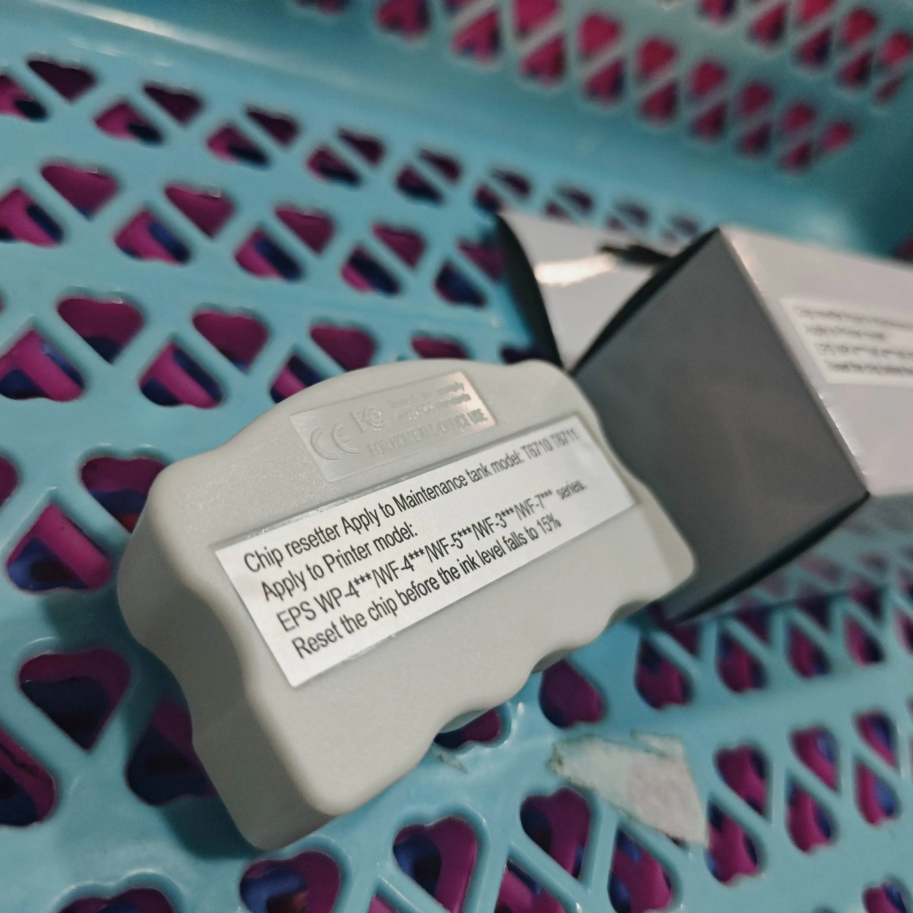 

T6710 T6711 Maintenance box Chip Resetter For Epson WF 7720 7715 7710 7210 7110 7610 7620 3620 3640 L1455 Waste Tank